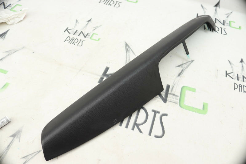 AUDI Q7 (4L) 2011-2015 RIGHT FRONT DOOR CARD LEATHER BLACK ARMREST 4L2867174