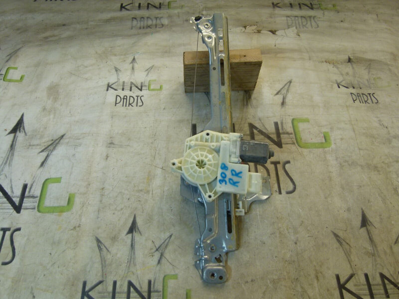 PEUGEOT 308 SW ESTATE 2017-21 REAR RIGHT WINDOW LIFTER MACHANISM 9825710480