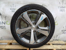 PEUGEOT 3008 17" ALLOY WHEEL 7.5Jx17 ET45 + TYRE 9677980777 - GENUINE