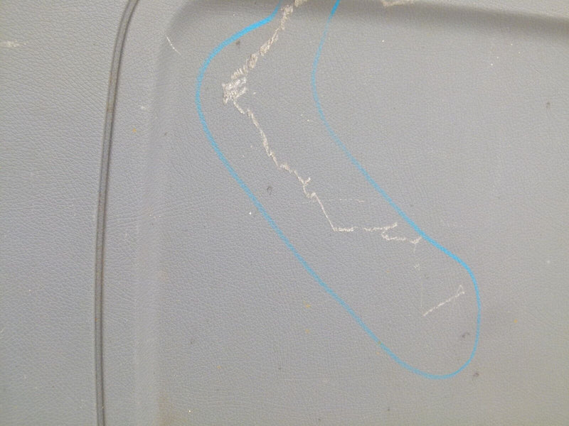 MERCEDES VIANO W639 2003-2009 TAILGATE INNER DOOR CARD GENUINE P0087336