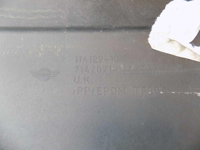 BMW MINI ONE COOPER CONVERTIBLE R56 2007-2009 BLACK REAR BUMPER GENUINE
