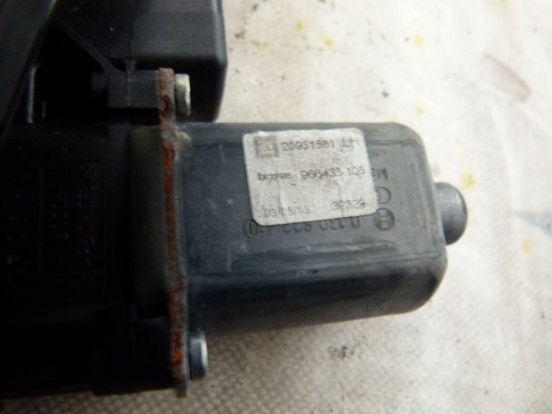 VAUXHALL ASTRA J 2009-15 FRONT LEFT WINDOW REGULATOR GENUINE 13350757
