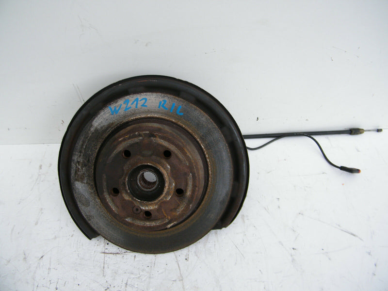 MERCEDES W212 E220 2010-15 SUSPENSION HUB BRAKE DISC KNUCKLE LEG REAR LEFT N/S