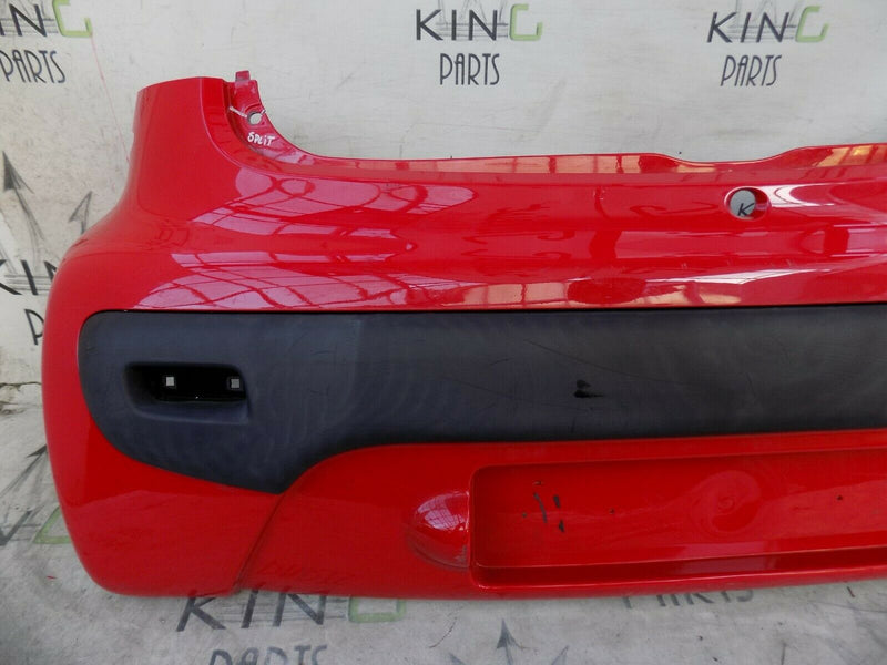 PEUGEOT 107 CITROEN C1 2005-2014 RED REAR BUMPER GENUINE 52159-0H050