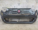 FIAT 500 POP FACELIFT 2015-22 GENUINE FRONT BUMPER & BADGE LOGO 735619476