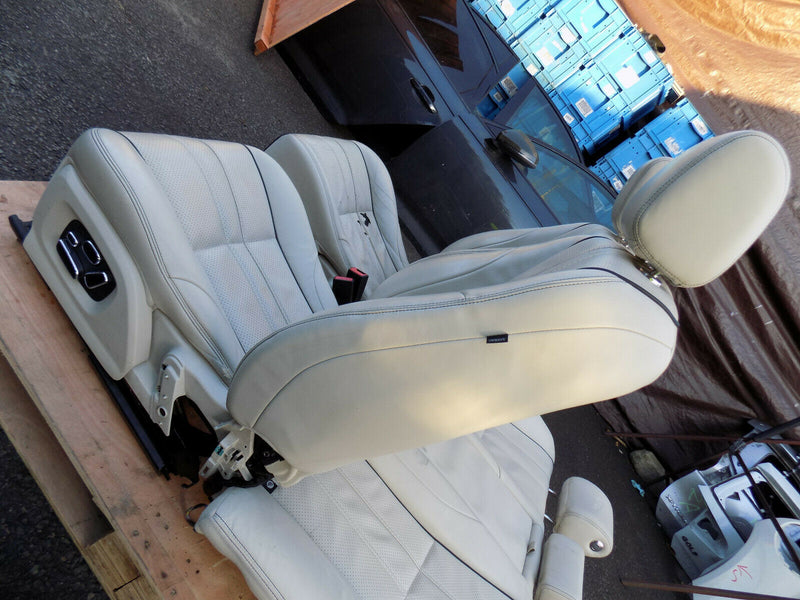 JAGUAR XJ X351 FRONT SEAT LEFT PASSENGER SIDE FULL ELECTRIC, LEATHER