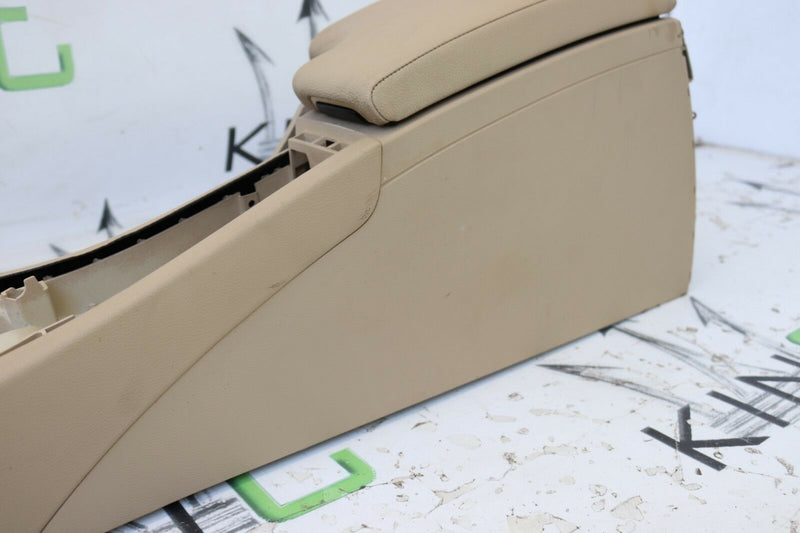 BMW 3 SERIES E91 2005-2013 TOURING BEIGE CENTER CONSOLE ARMREST LEATHER 9170916