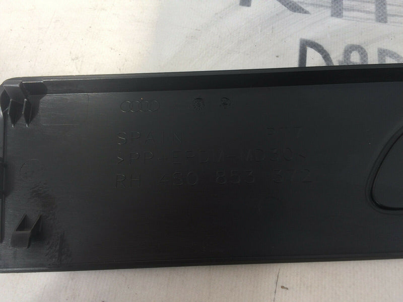AUDI R8 4S GENUINE SILL TRIM STRIP STEP PLATE COVER RIGHT DRIVER SIDE 4S0853372