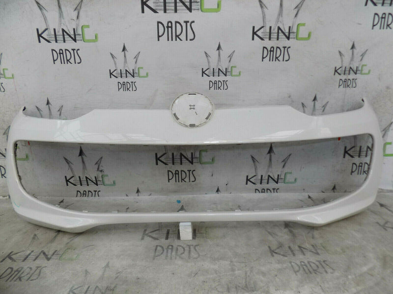 VW UP 1S 2011-2014 WHITE FRONT BUMPER GENUINE 1S0807221