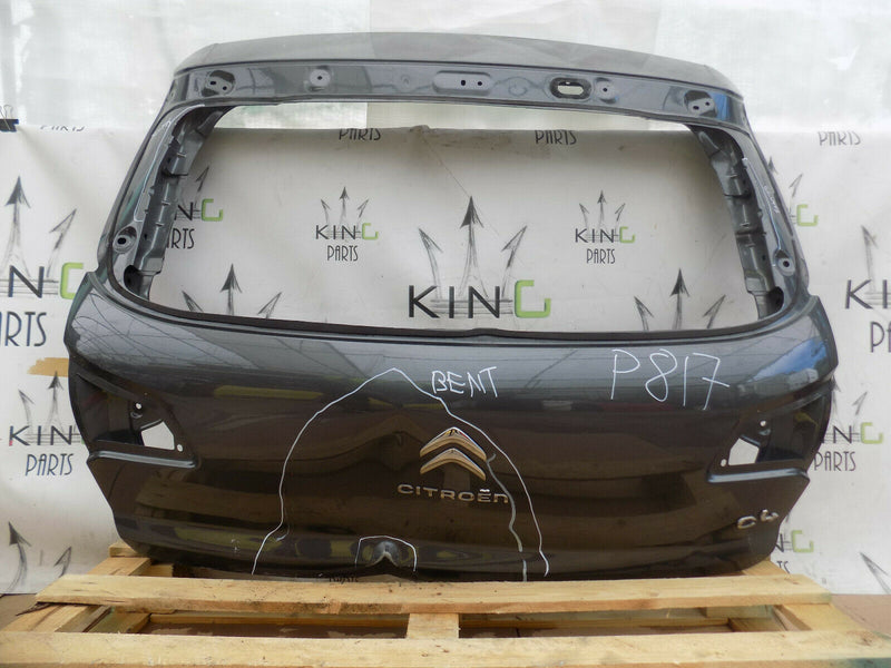Citroen C4 11-17 TAILGATE/BOOT LID IN BLACK