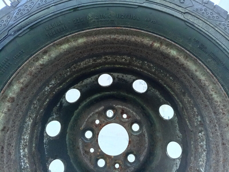 DUCATO BOXER RELAY 16" STEEL WHEEL ET68 + TYRE 225/65/16C