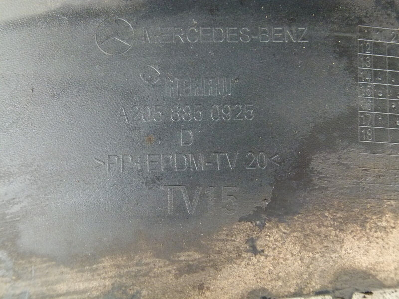 MERCEDES C W205 AMG 2014-2019 FRONT BUMPER PDC GENUINE A2058850925