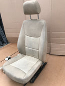 BMW E90 E91 GENUINE FRONT SEAT RIGHT DRIVER SIDE & SEATBELT CREAM COLOUR !!