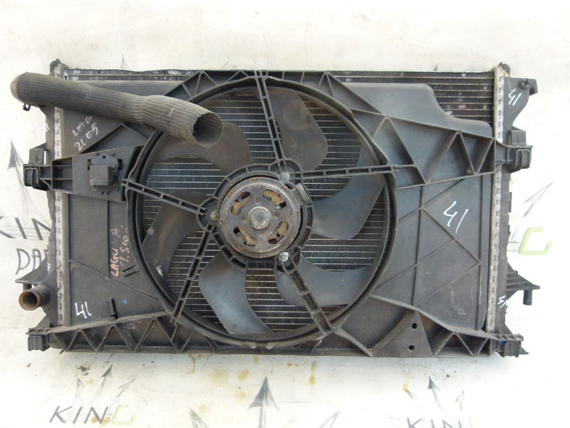 RENAULT LAGUNA 1.9 2.0 3.0 DCI AIR CON A/C CONDENSER & COOLING FAN RADIATOR