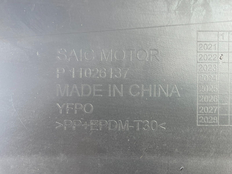 MG ZS 2022-ON FACELIFT REAR BUMPER DIFFUSER P11026137