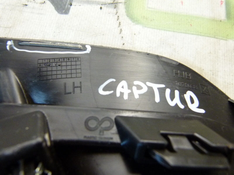 RENAULT CAPTUR 2020-ON FRONT LEFT SIDE BUMPER GRILLE 261A31728R