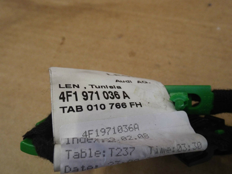 Audi A6 C6 2004-11 Front Door Wiring Loom Harness Left Passenger Side N/S 4F1
