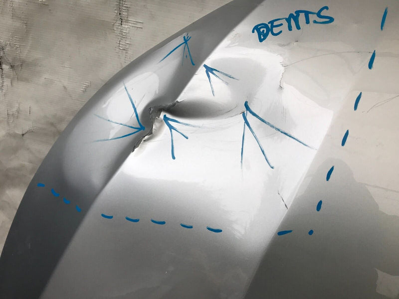 VW GOLF MK8 2019-ON GENUINE BONNET HOOD PANEL in SILVER