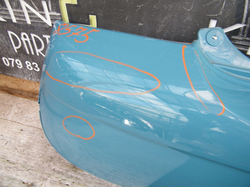 BMW MINI ONE COOPER CONVERTIBLE R56 2009-2013 REAR BUMPER GENUINE BLUE (8575)