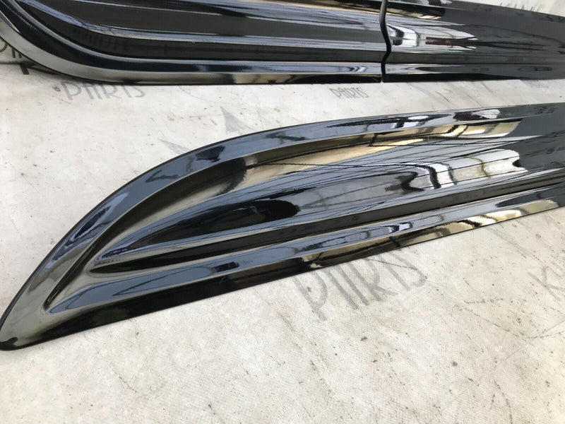 PORSCHE MACAN S T GTS 2022 SET OF DOOR MOULDINGS 4x TRIM PANELS FRONT REAR LH RH