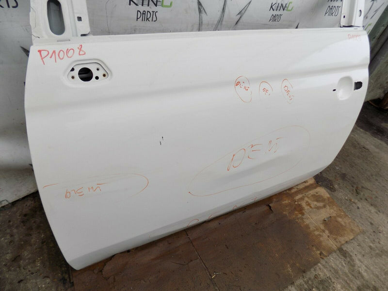 FIAT 500 2007-2015 MK1 FRONT LEFT PASSENGER SIDE DOOR 3D RHD IN WHITE