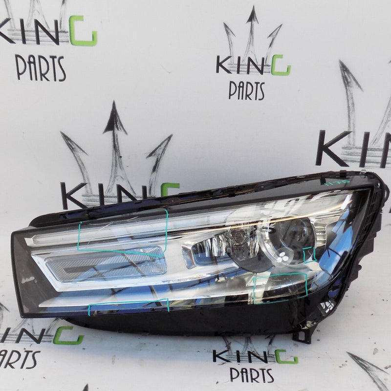 AUDI Q5 MK2 B9 80A 2017> GENUINE XENON HEADLIGHT LEFT SIDE N/S 80A941005A