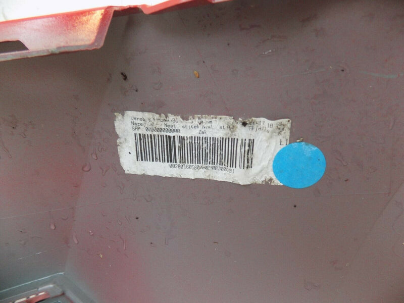 SKODA OCTAVIA IV MK4 5E 2020 UP--FRONT BUMPER IN RED PDC HOLES 5E3807221