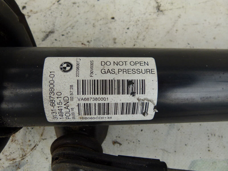 BMW F30 F31 2012-2015 FRONT RIGHT DAMPER SHOCK ABSORBER GENUINE 6873800 #