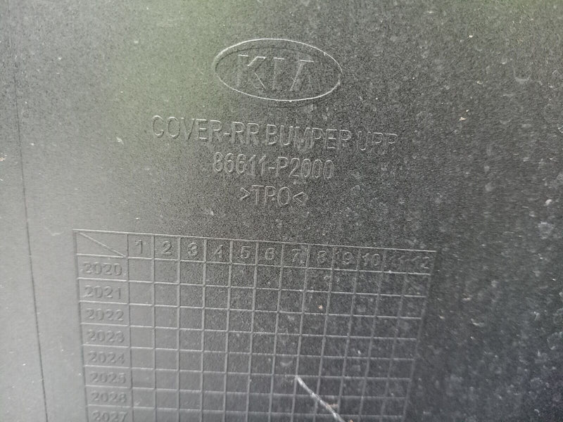 KIA SORENTO MK4 2020-ON REAR BUMPER GENUINE 86611-P2000