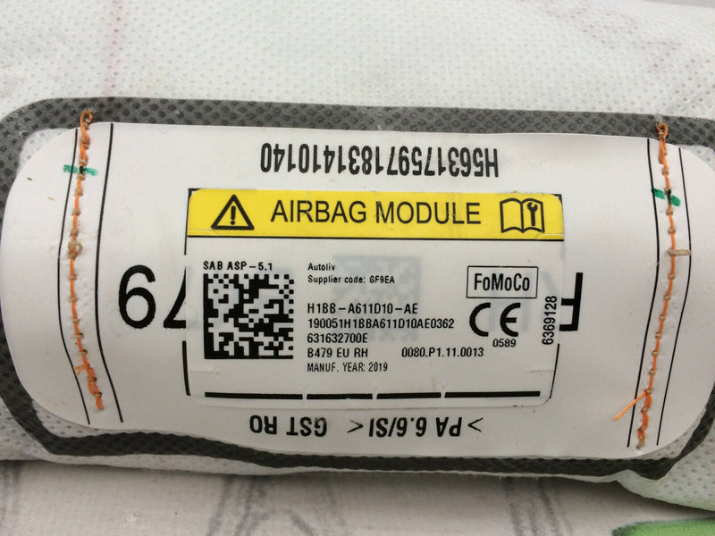 FORD FIESTA MK8 2018 SIDE AIRBAG FRONT SEAT RIGHT DRIVER SIDE H1BB-A611D10-AE