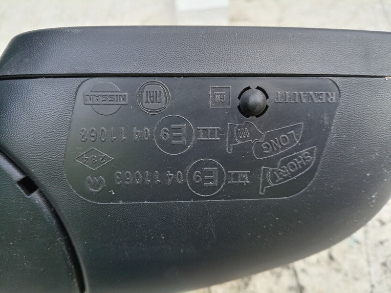 VAUXHALL VIVARO 2014-2019 DRIVER SIDE ELECTRIC WING MIRROR 93459223