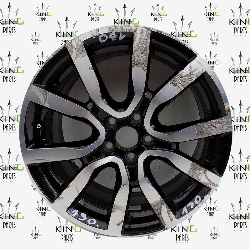 VW POLO V MK5 GTI GENUINE RIM ALLOY WHEEL BLACK 17" R17 7Jx17H2 ET-46 (130)