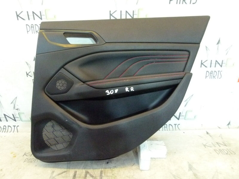 PEUGEOT 308 SW ESTATE 2017-21 REAR RIGHT DOOR CARD PANEL COVER 98300844XJ