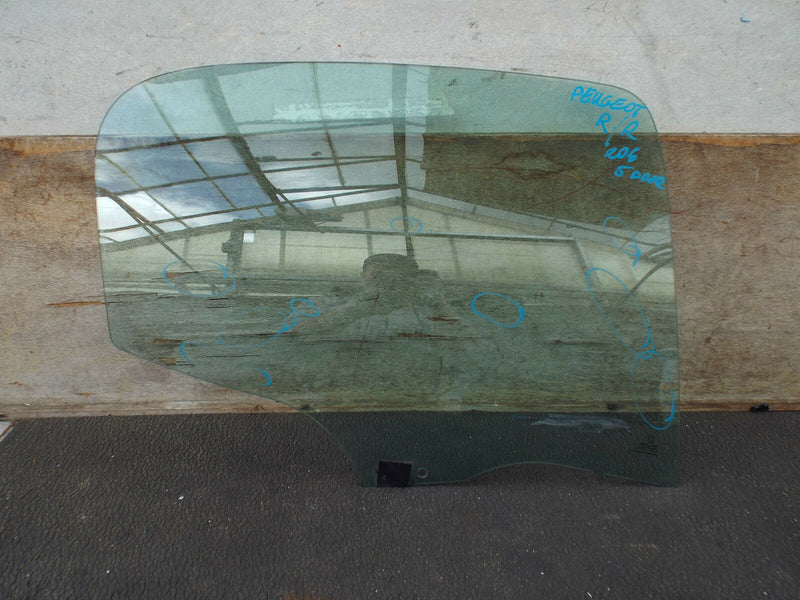 Peugeot 206 1998-2009 5 DR Rear Door Window Glass  Right Driver Side O/S