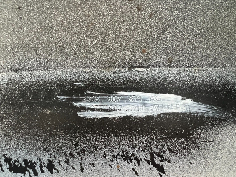 AUDI A6 C7 4G SALOON 2015-2018 FACELIFT REAR BUMPER PDC 4G5807511