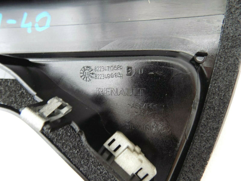 RENAULT CAPTUR 2013-2019 REAR RIGHT DOOR MOULDING TRIM BLACK 822349983 /S21-40