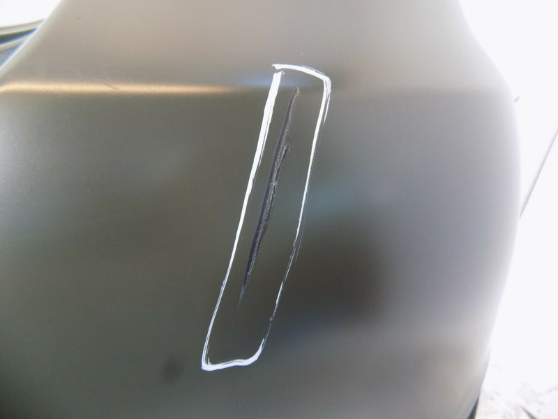 FIAT 500 SPORT 2016-ON FACELIFT REAR BUMPER KHAKI MAT GENUINE 735619800