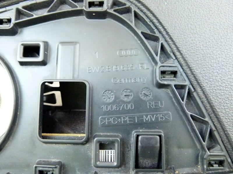 AUDI A4 S4 8W B9 2016-2021 BLACK DASHBOARD GENUINE  8W2858500