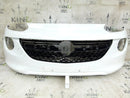 VAUXHALL ADAM 2012-2019 WHITE FRONT BUMPER GENUINE 13355289