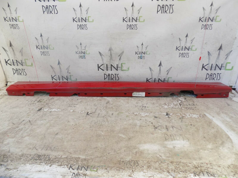 BMW 1 SERIES E81 E82 E88 LCI STRIP SIDE SKIRT RIGHT O/S IN RED 51777183234