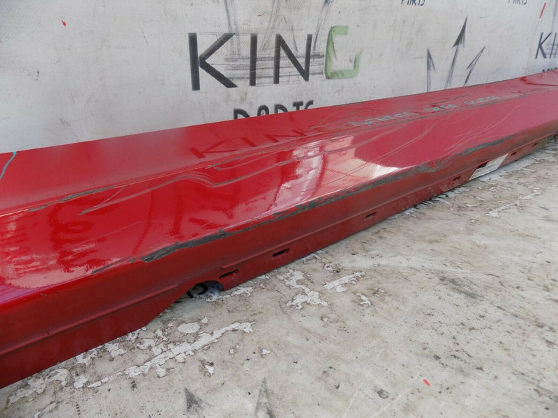 BMW 1 SERIES E81 E82 E88 LCI STRIP SIDE SKIRT RIGHT O/S IN RED 51777183234