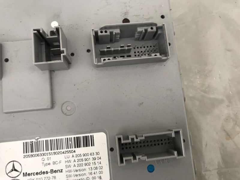 MERCEDES GLC X253 250 2016-21 FRONT CONTROL COMFORT  UNIT MODULE SAM A2059006330