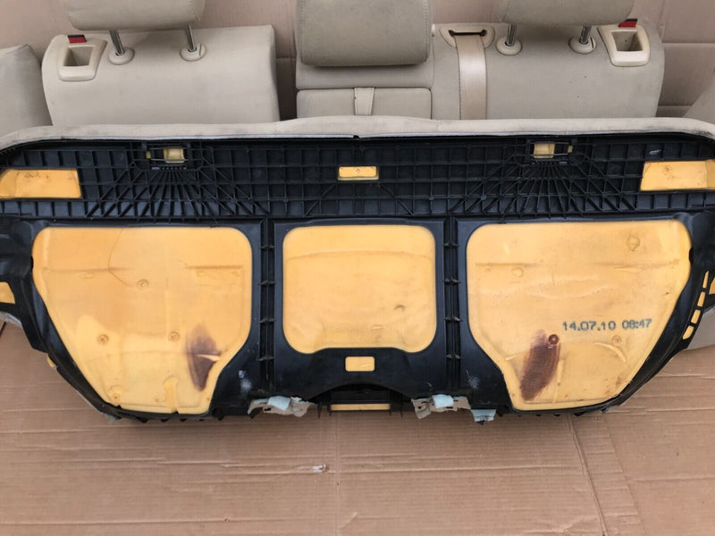 BMW E91 ESTATE TOURING GENUINE SET OF CREAM SEATS  REAR SEAT GENUINE BACKREST