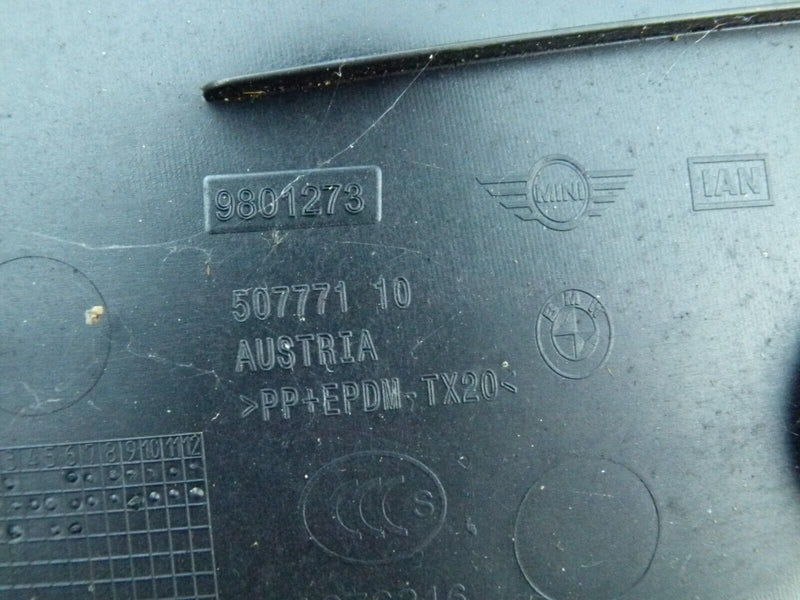 MINI COUNTRYMAN R60 2010-2014 REAR LEFT DOOR STEP PANEL GENUINE 9801273