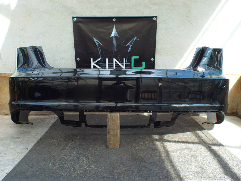 Audi A3 8V4 Sportback 5 Door 2013-On Rear Bumper Genuine Black PDC Holes (1442)