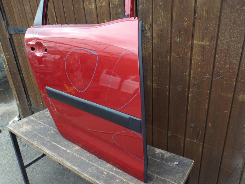 Citroen C4 Picasso 2006-2012 Rear Door Right Driver Side Maroon O/S