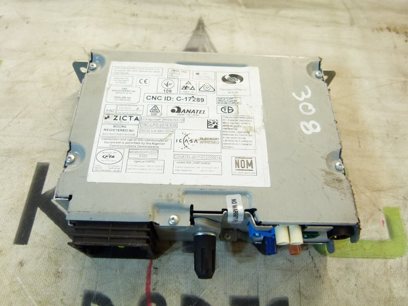 PEUGEOT 308 SW ESTATE 2017-21 RADIO CD PLAYER NAVIGATION DEVICE 9821908980