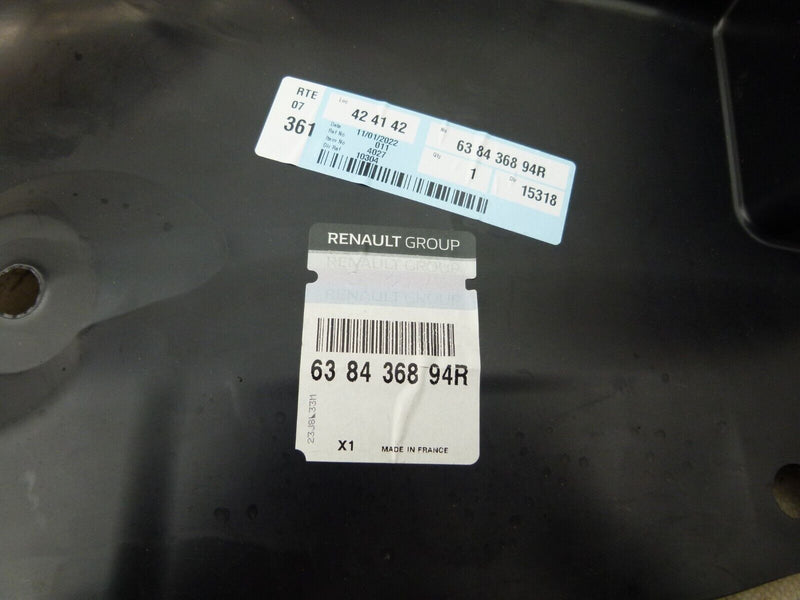 RENAULT MASTER MK3 2014-19 FRONT RIGHT MUD GUARD GENUINE 638436894R