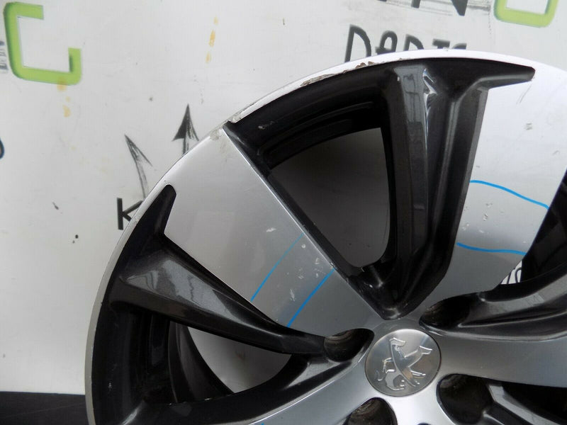 PEUGEOT 2008 6 SPOKE 16'' INCH ALLOY WHEEL RIM 6.5J  X16 CH4-20 9678398177