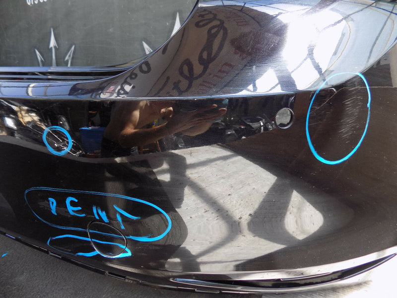 VW GOLF MK7 VII 2013-ON 5G6 REAR BUMPER BLACK GENUINE PDC 5G6807421 (A8676)